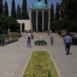 Mausoleum of Saadi in Shiraz, Iran