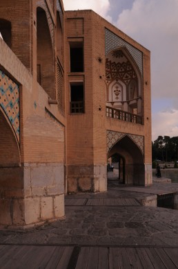 Khaju Bridge in Isfahan, Iran