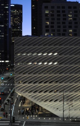 The Broad Museum in Los Angeles, California by architect Diller Scofidio & Renfro