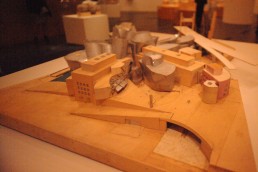 Frank Gehry exhibition at Los Angeles County Museum of Art (LACMA) in Los Angeles, California