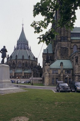 Library of Parliament in Ottawa, Canada by architects Thomas Fuller, Chillion Jones