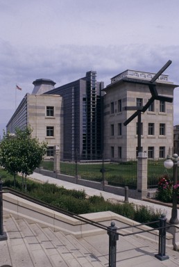 United States Embassy in Ottawa, Canada by architects Skidmore Owings & Merrill, David Childs