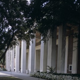 Moody Coliseum at Southern Methodist University in Dallas, Texas by architect HKS