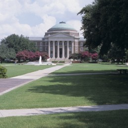 Dallas Hall at Southern Methodist University in Dallas, Texas by architect Shepley Rutan and Coolidge