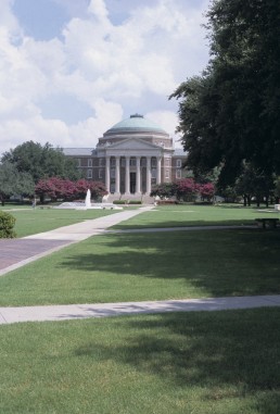 Dallas Hall at Southern Methodist University in Dallas, Texas by architect Shepley Rutan and Coolidge