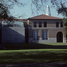Rice School of Architecture at Rice University in Houston, Texas by architects Michael Wilford, James Stirling