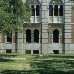 Herzstein Hall at Rice University in Houston, Texas by architect Cram Goodhue and Ferguson