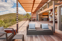 Torcasso House Santa Fe New Mexico Larry Speck Page Southerland Page Rammed Earth Walls