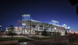 Larry Speck Page Southerland Page University of Houston Football Stadium