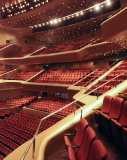 Larry Speck UTSOA Zaha Hadid Guangzhou Opera House China INTERIOR