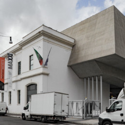 Zaha Hadid Maxxi Museum Larry Speck Rome Italy EXTERIOR