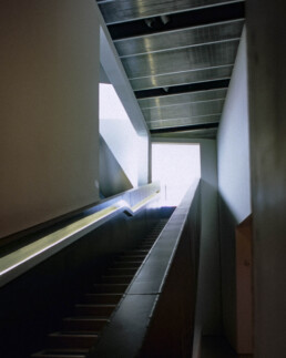 Zaha Hadid Architecture Rosenthal Center for the Arts Cincinnati Ohio Stairs, Exterior and Interior Photograph by Larry Speck