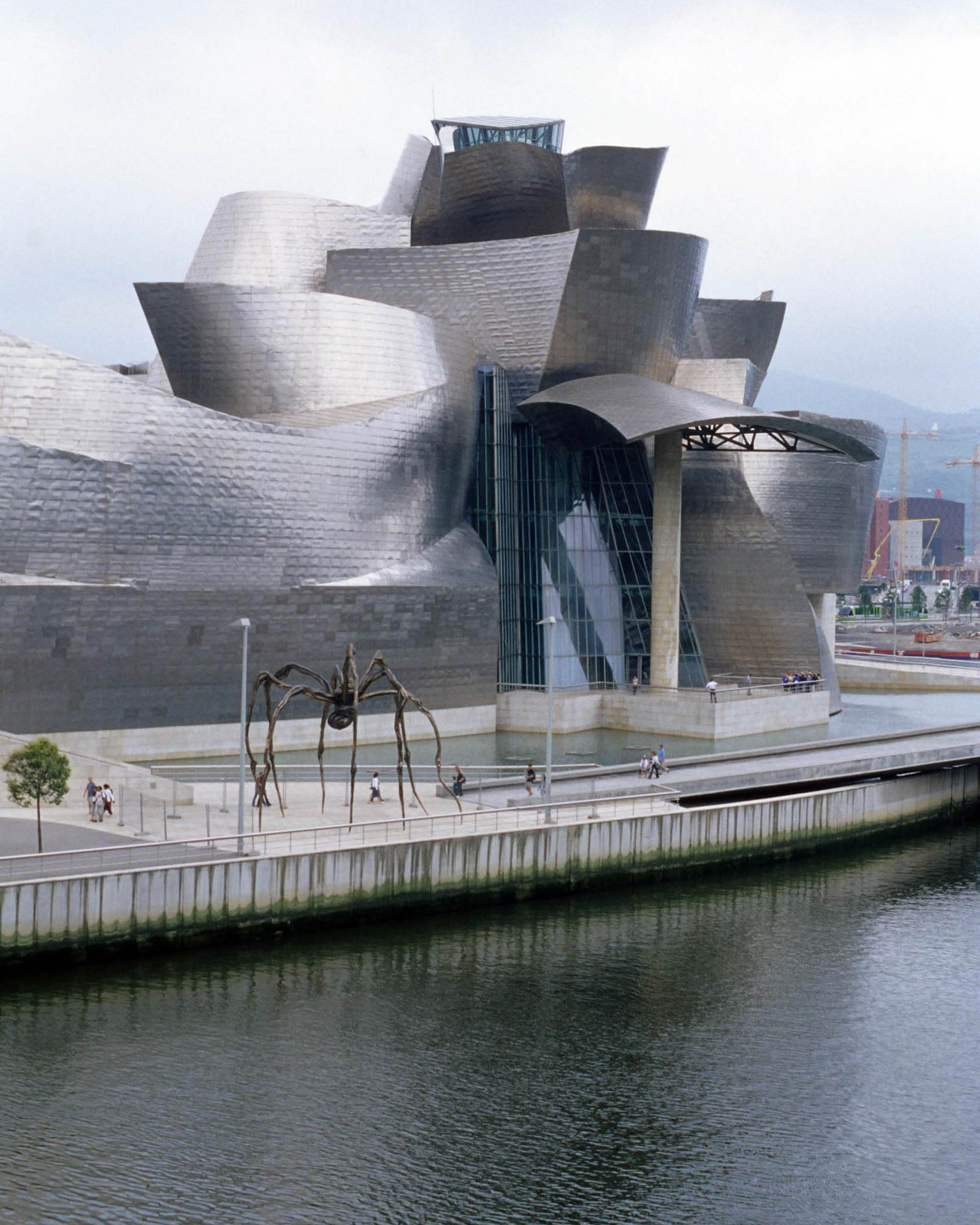 Guggenheim Museum Bilbao Plan Section Drawings