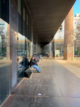 Sant Antoni - Joan Oliver Library by RCR Architects in Barcelona photographed by Larry Speck UTSOA